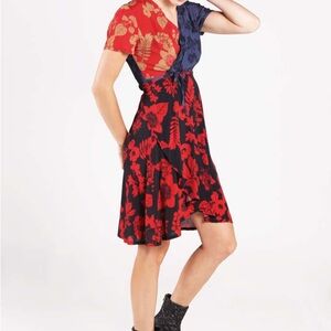 Desigual Vevey wrap Dress